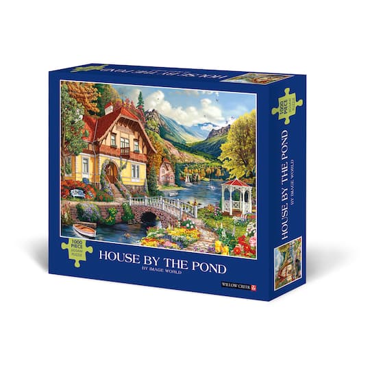 House By the Pond 1,000 Piece Jigsaw Puzzle